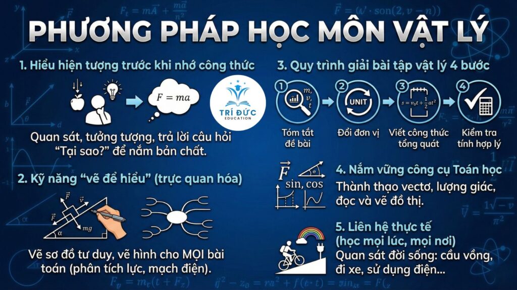 Phương pháp học môn Vật lý hiệu quả