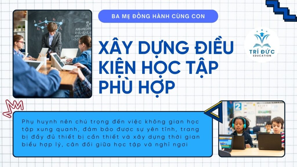 Xây dựng điều kiện học tập phù hợp