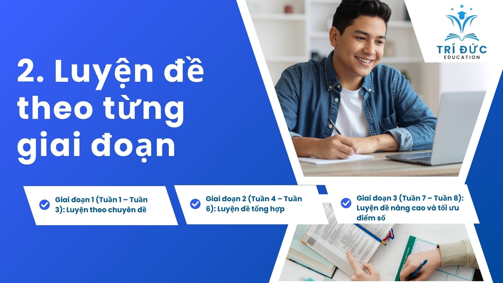 Luyện đề theo từng giai đoạn