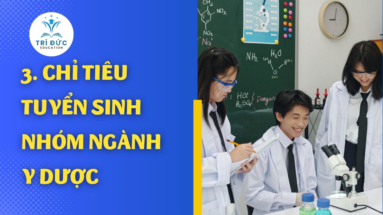 Chỉ tiêu tuyển sinh nhóm ngành y dược