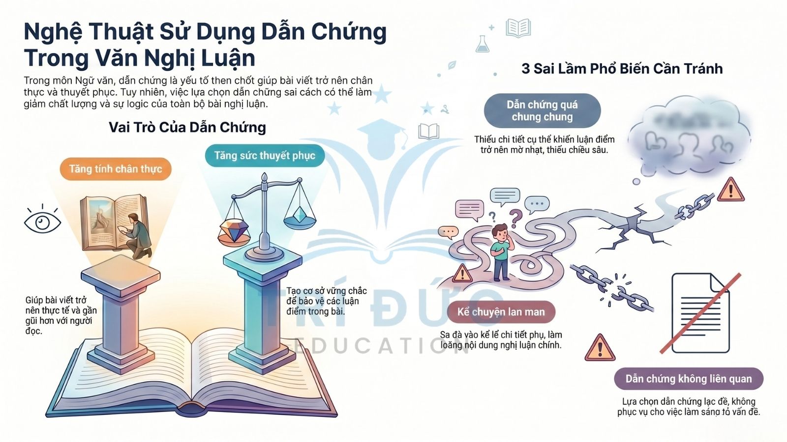 Biết cách đưa dẫn chứng