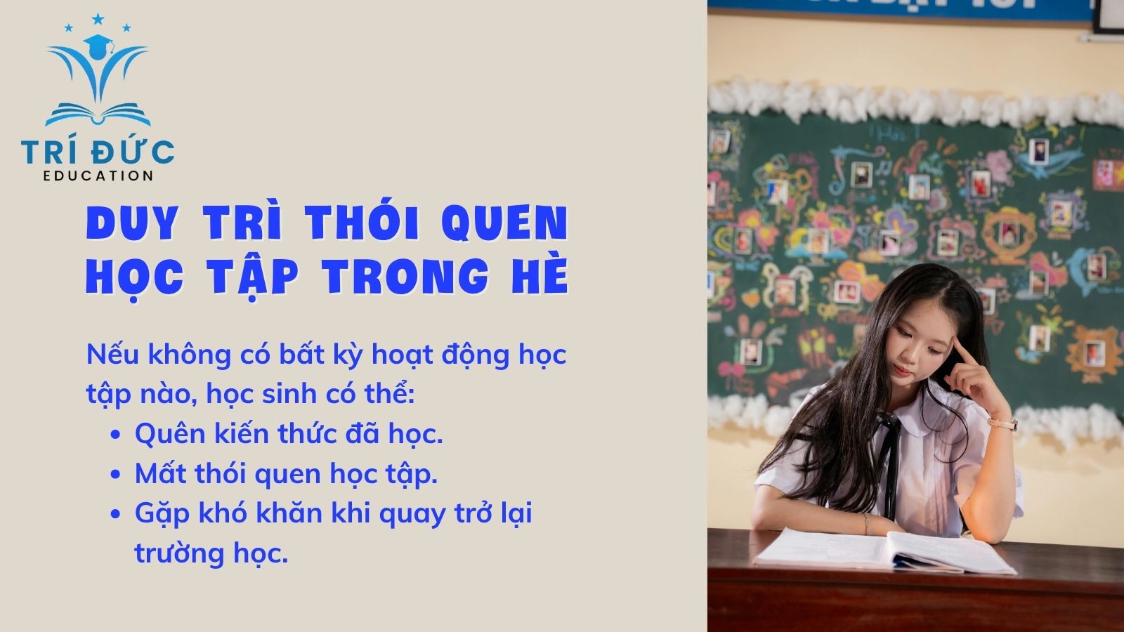 Duy trì thói quen học tập