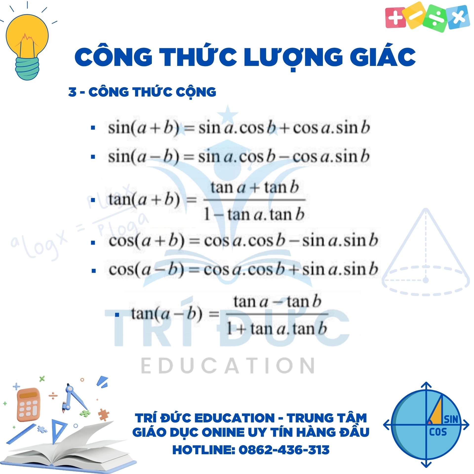 Công thức Cộng