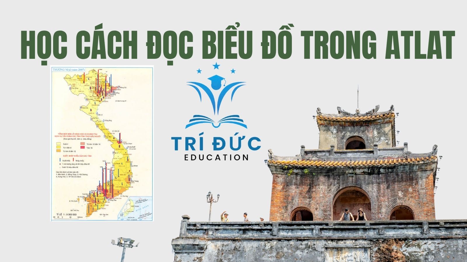 Học cách đọc biểu đồ trong Atlat