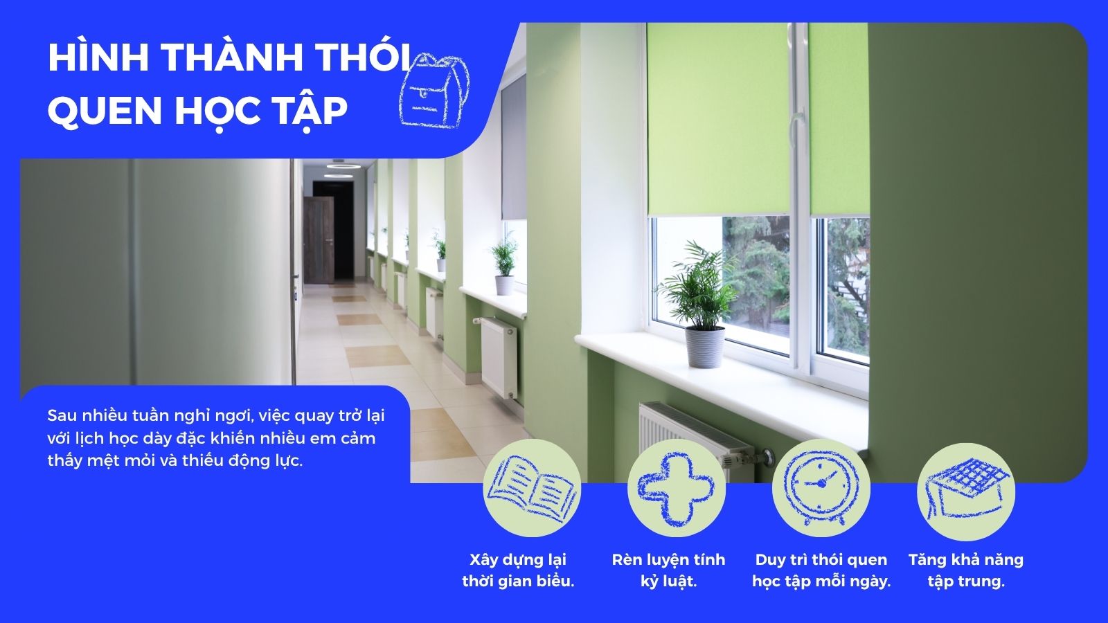 Hình thành thói quen học tập